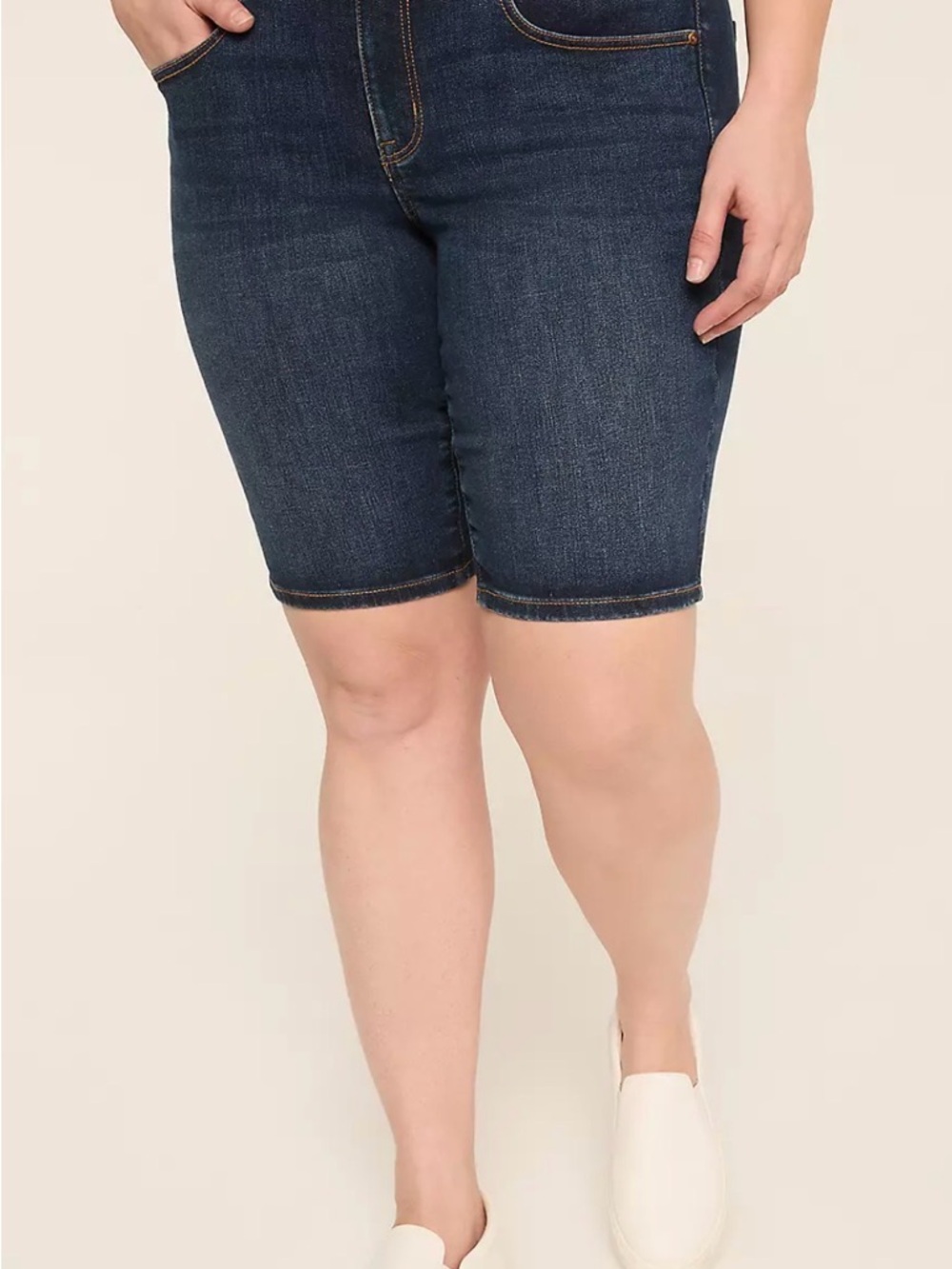 Lane Bryant Tighter Tummy Bermuda Shorts Lane Bryant  High Rise Size 26 NWT